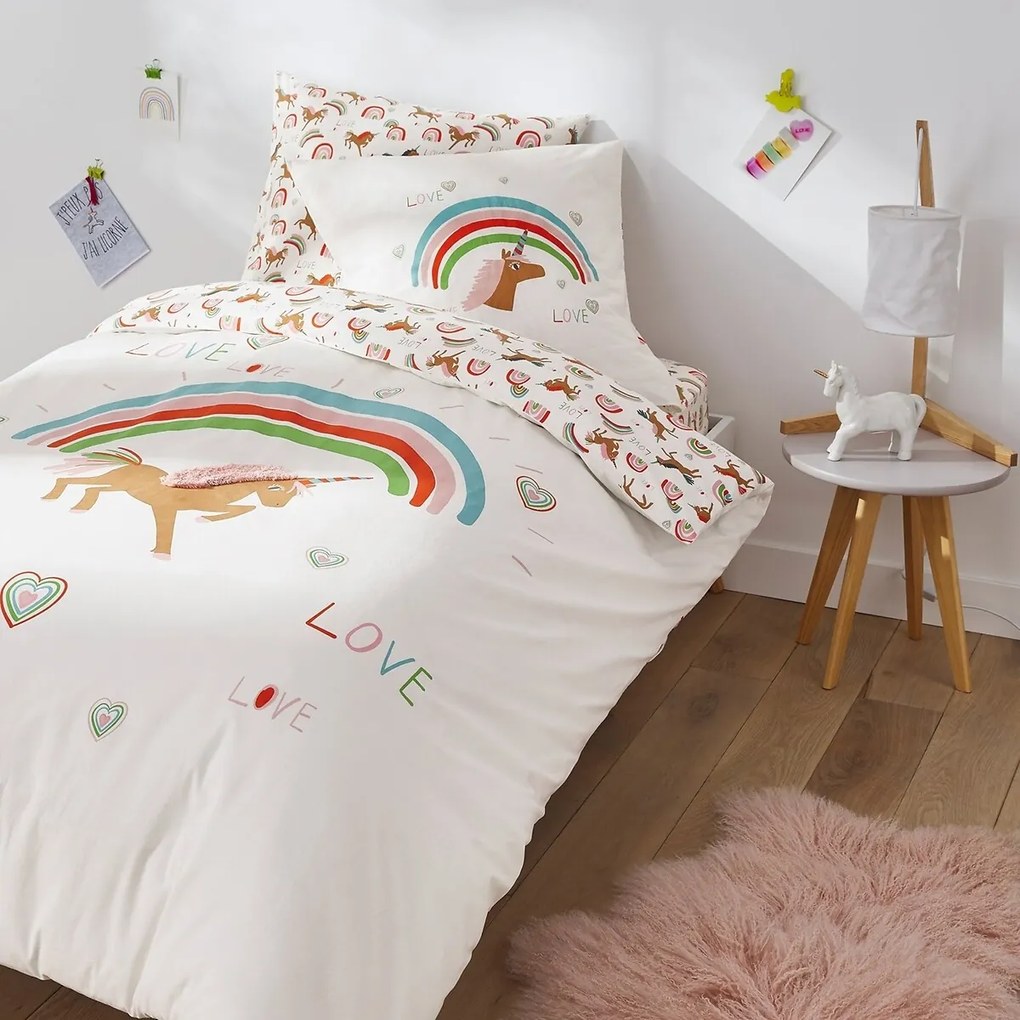 Hoeslaken in biologisch katoen, Licorne