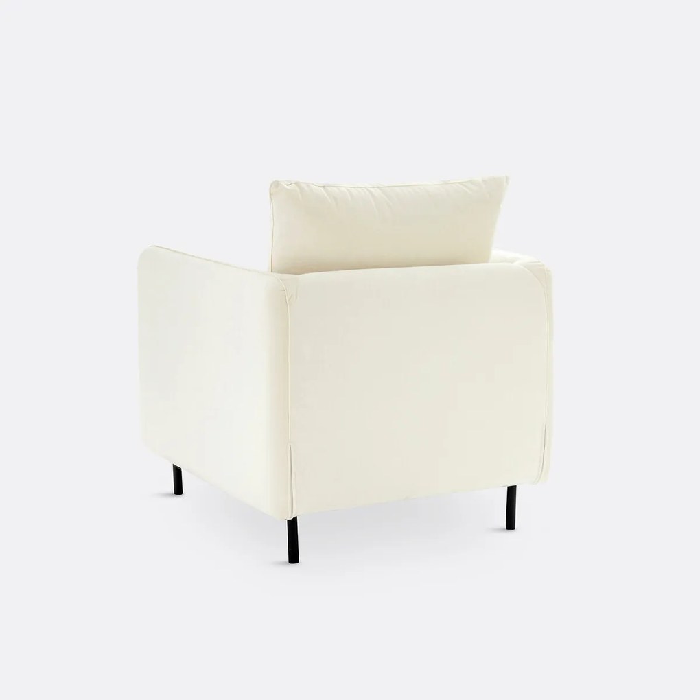 Fauteuil in fluweel, Ivete