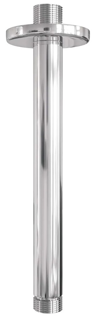 Brauer Chrome Edition complete inbouw regendouche met staafhanddouche, plafondarm en hoofddouche 30cm set 6 chroom