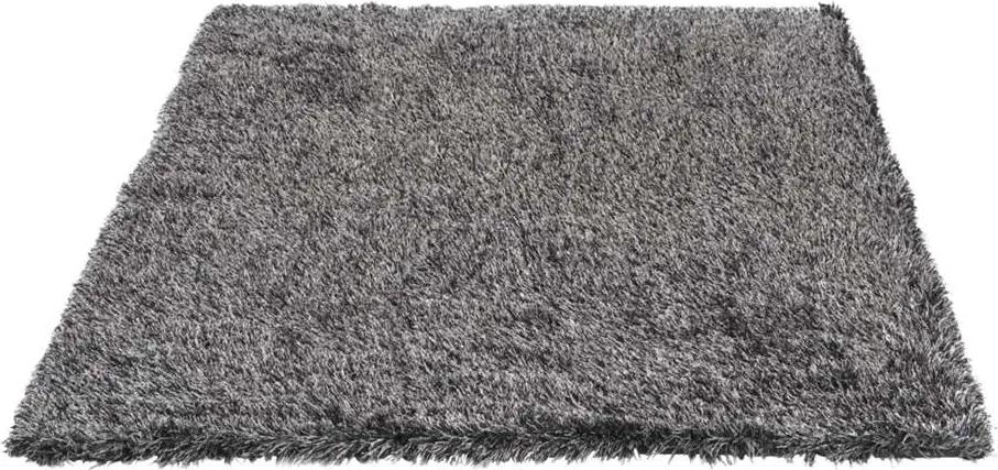 Vloerkleed New York - zwart/grijs - 160x230 cm - Leen Bakker