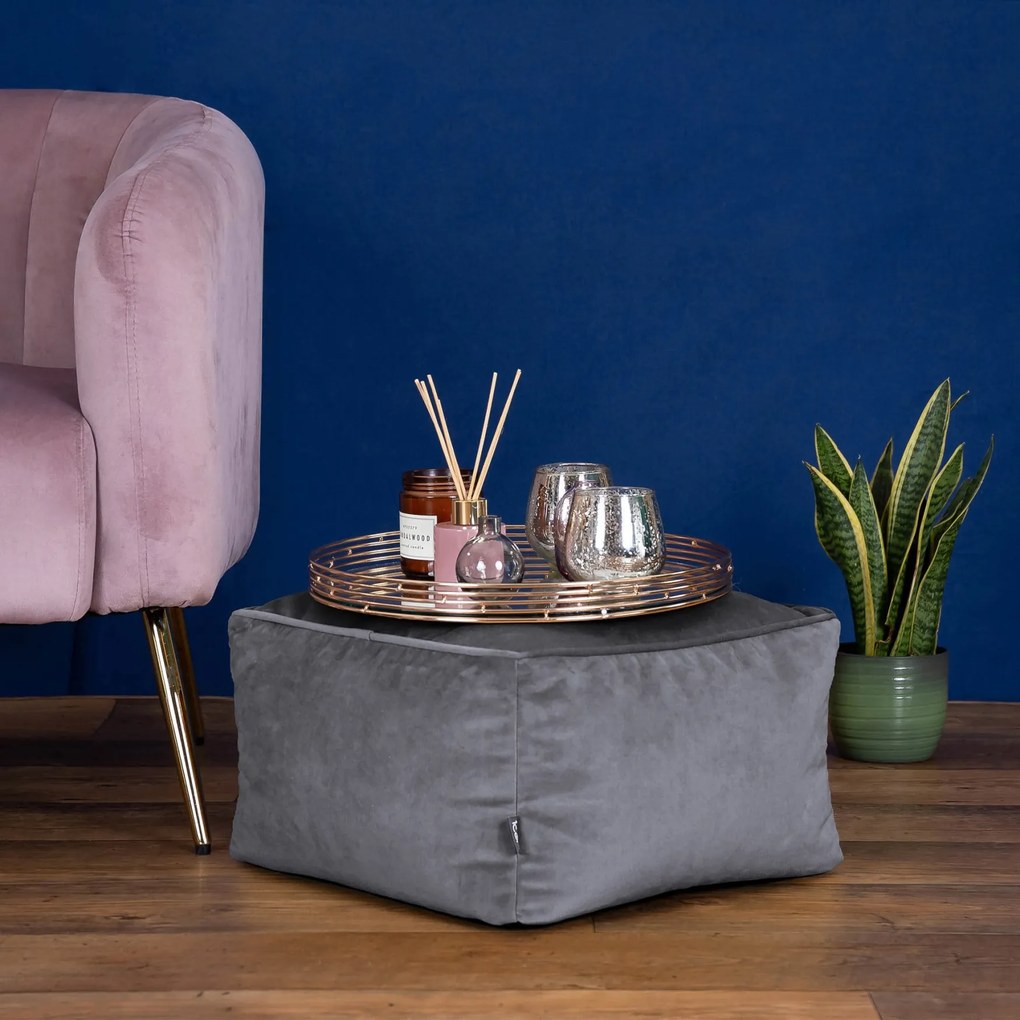 Amara Velvet Footstool