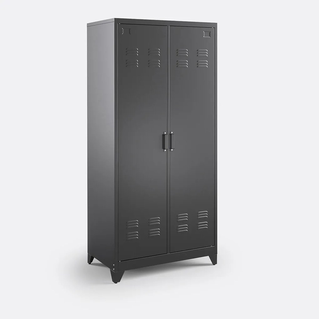 Metalen kast, 2 deuren, Hiba