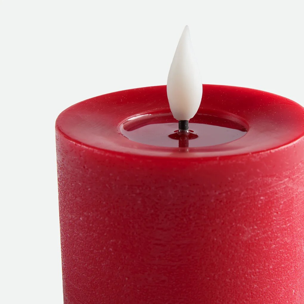 Ledkaars, van was, hoogte 9,5 cm, CASPAR