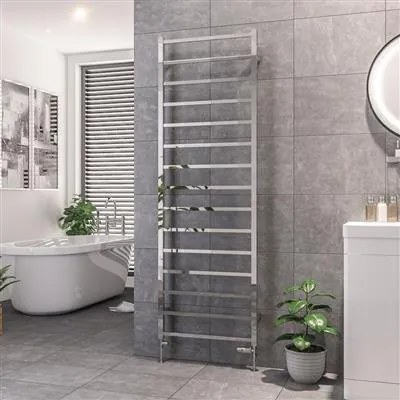 Eastbrook Tuscan Square handdoekradiator 60x180cm 526W chroom