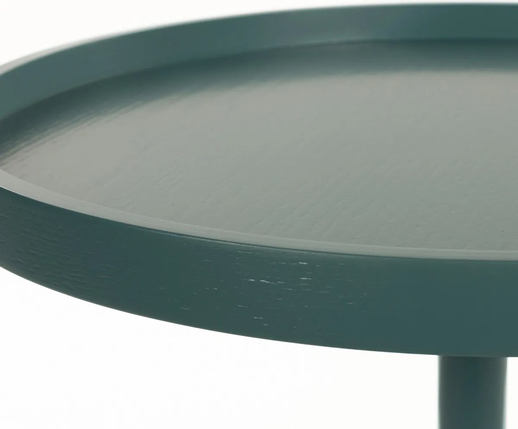 Zuiver Jason Design Bijzettafel Rond Blauw - 46 X 46cm.