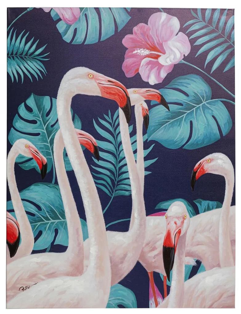 Kare Design Flamingo Road Flamingo Schilderij