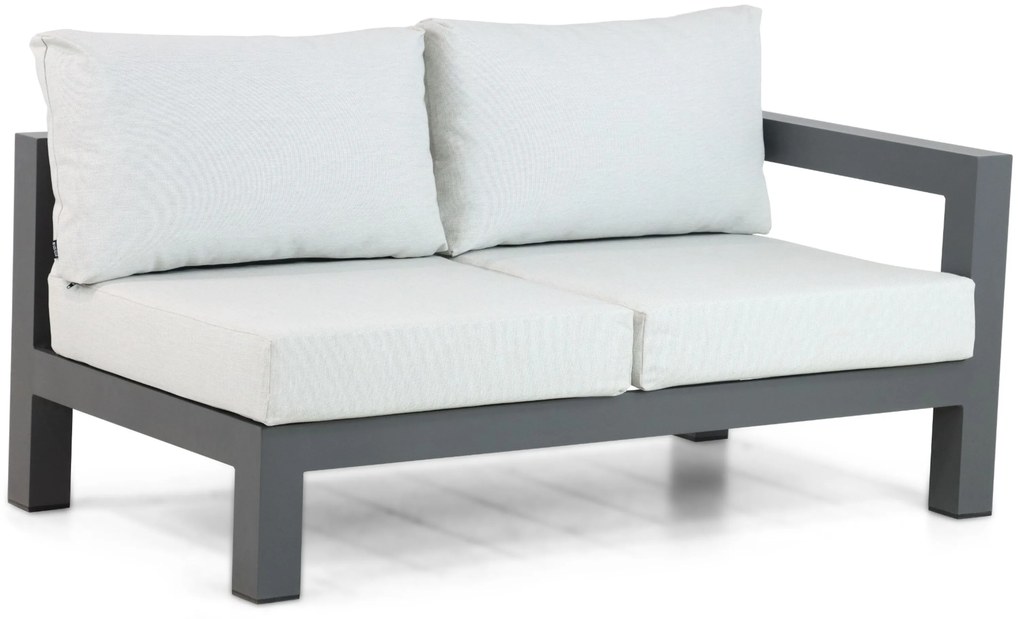 Hoek loungeset 5 personen Aluminium Grijs Lifestyle Garden Furniture Luca