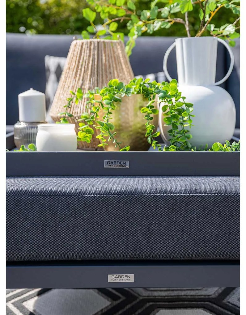 Garden Impressions Coba loungeset 5-delig donker grijs