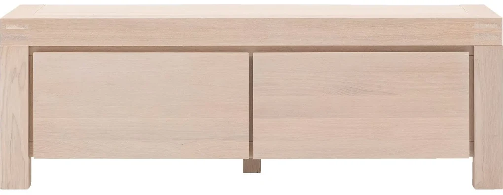 Goossens Tv Meubel Clear, 2 kleppen 45 cm diep