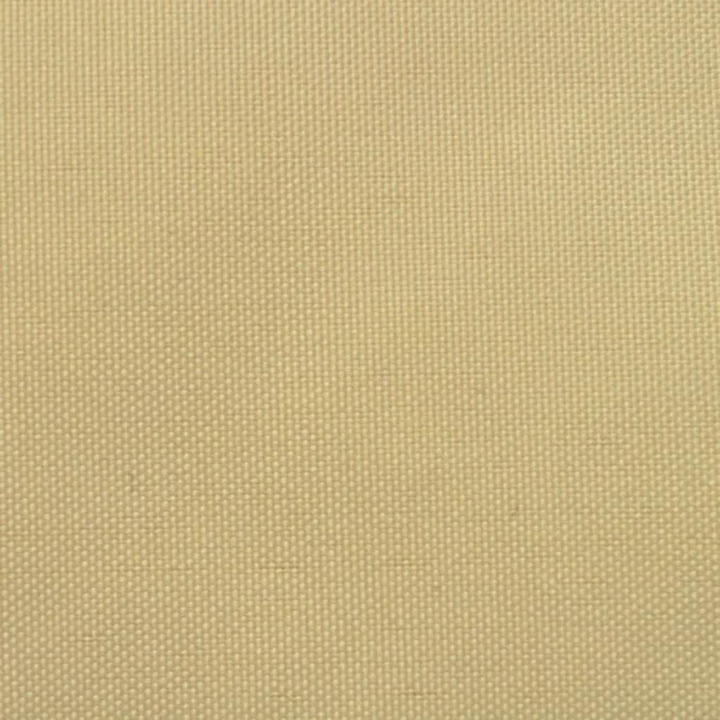 vidaXL Balkonscherm Oxford textiel 90x600 cm beige