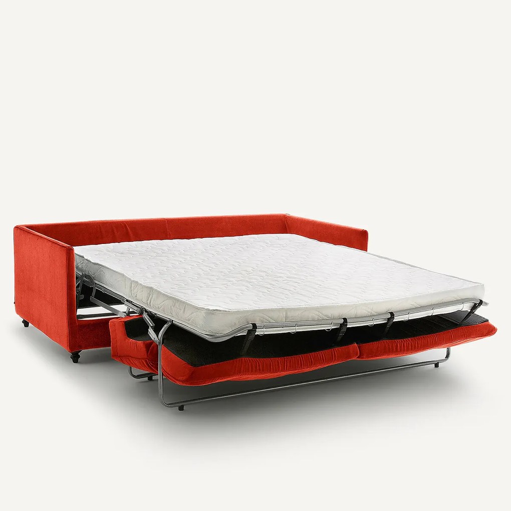 Omvormbare 3-zits fluwelen zetel, Lazare