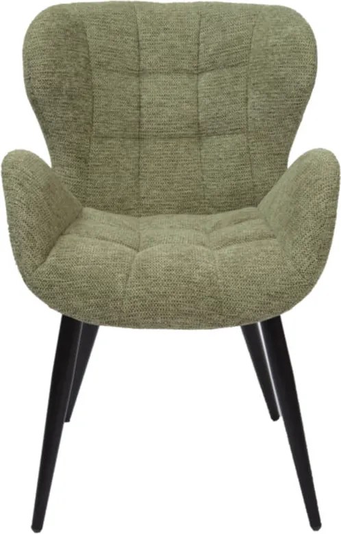 Eetkamerstoel - Simon - stof Fantasy geweven mayfly