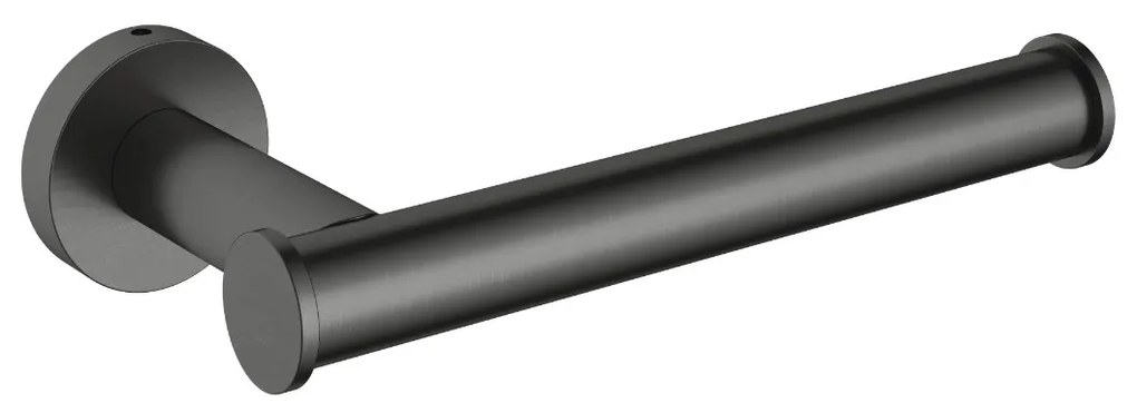 Hotbath &More toiletrolhouder geborsteld zwart PVD