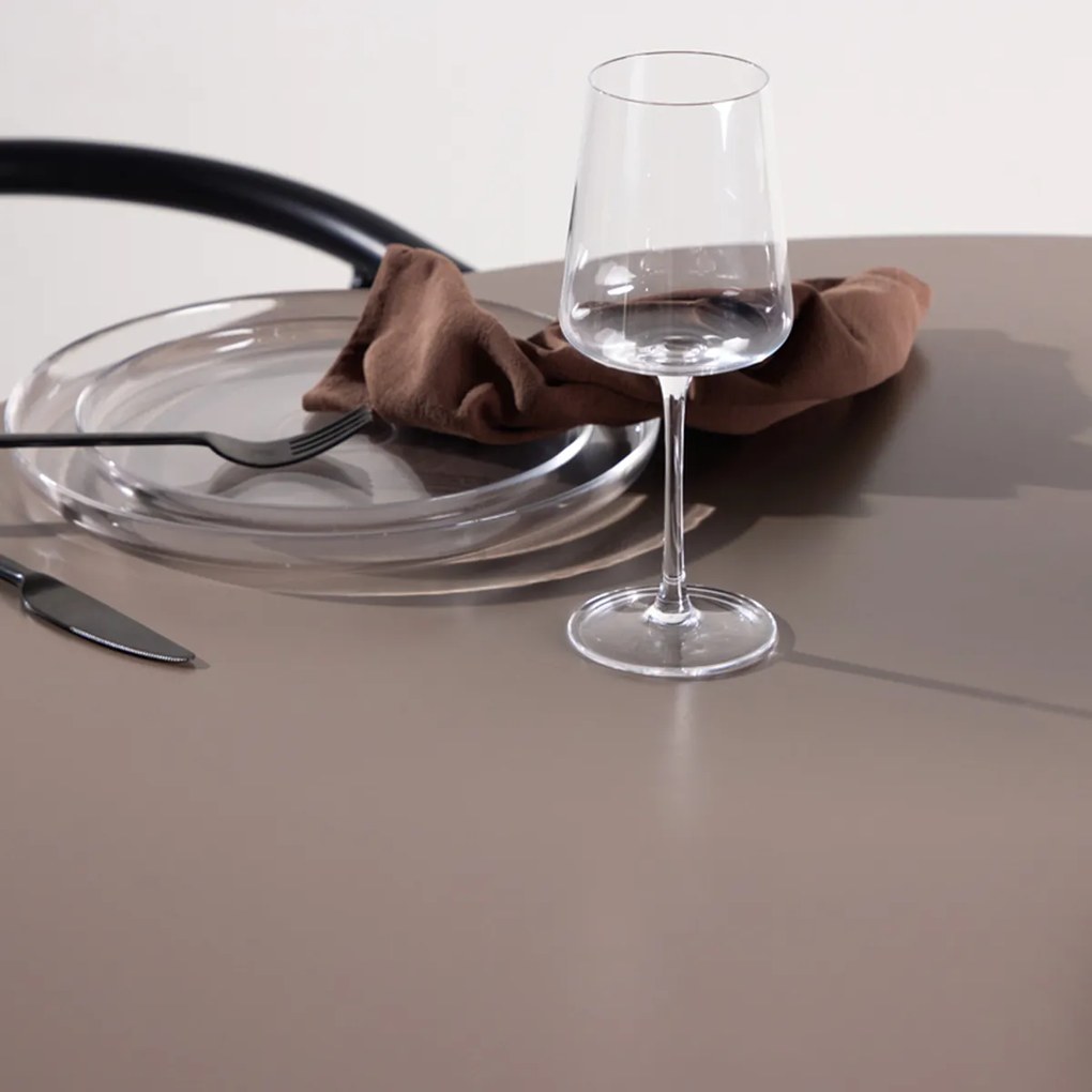 Design Eettafel Mocca - 110 X 110cm.