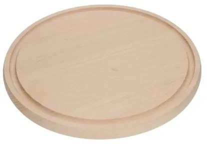 Snijplank, fsc beukenhout,ø 30 cm