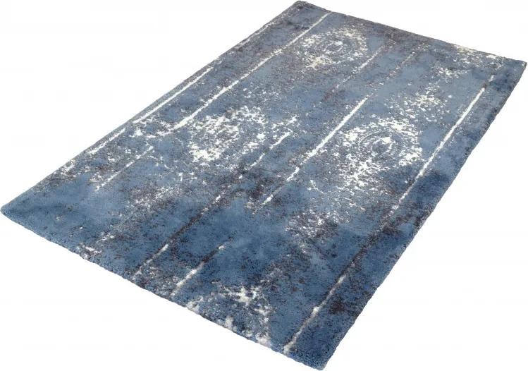 Caracas badmat 70x120x1 cm, ijsblauw