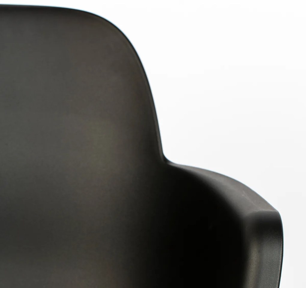 Zuiver Albert Kuip All Black Design Eetkamerstoel Zwart
