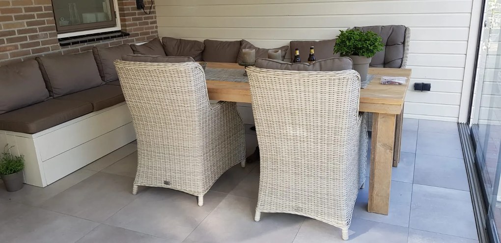 Vloertegel 60x120 Cm Betonlook Licht Grijs DC89