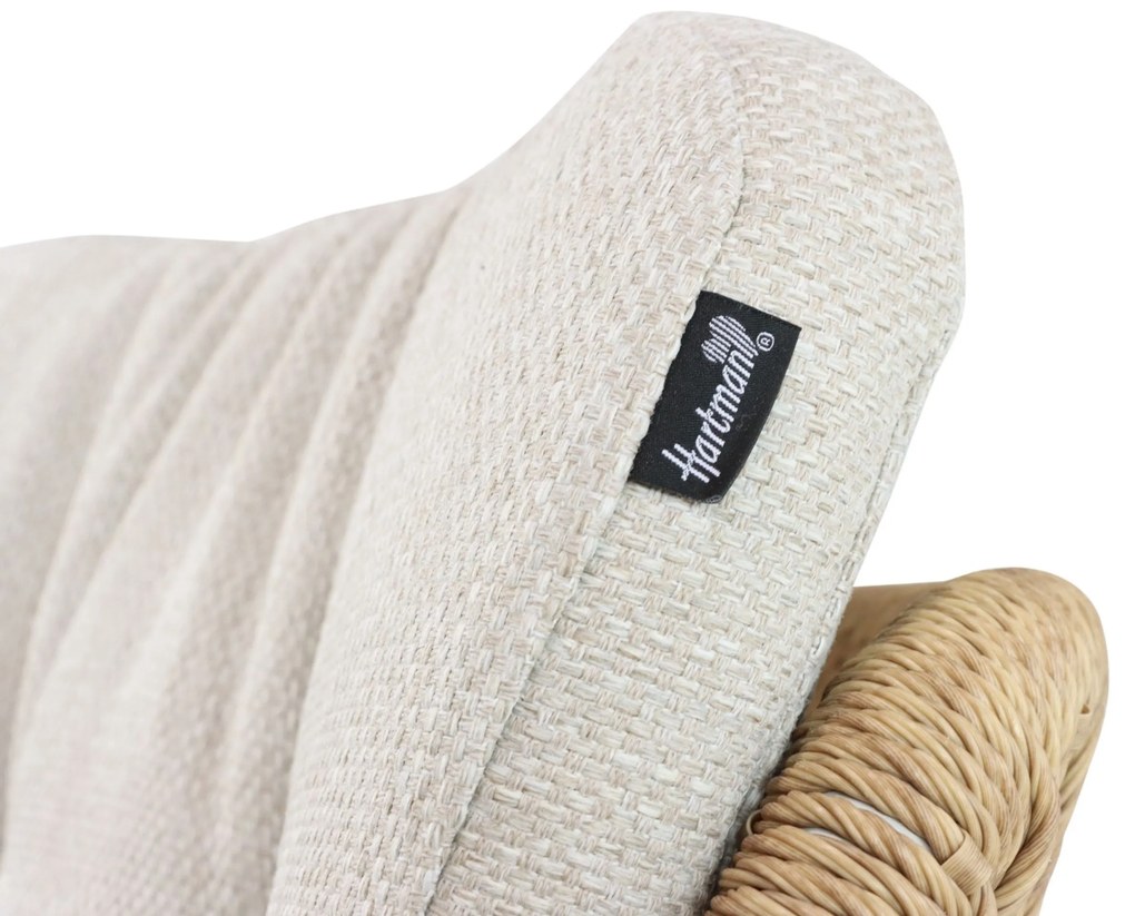 Tuinstoel Aluminium/rope Wit Hartman Cairo