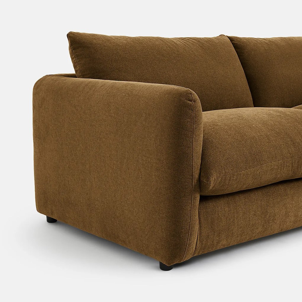 2-, 3- of 4-zits rechte bank in gemêleerd polyester, YDE