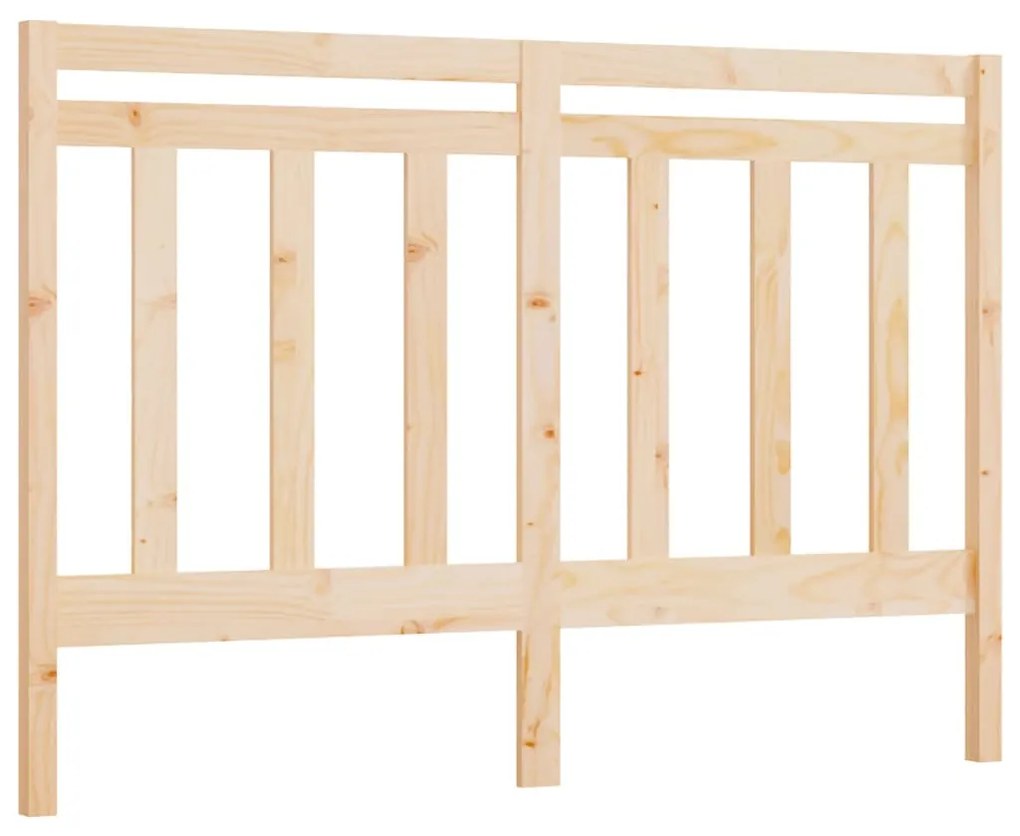 vidaXL Hoofdbord 156x4x100 cm massief grenenhout