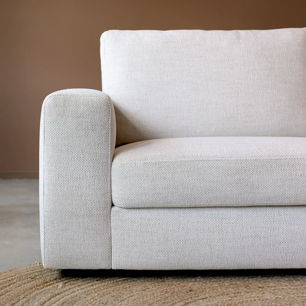 PEPP Interiors Uno Hoekbank Rechts Ivoor