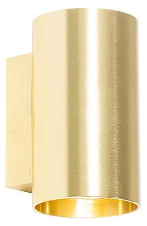 Moderne wandlamp goud rond - Sandy Modern GU10 Binnenverlichting Lamp