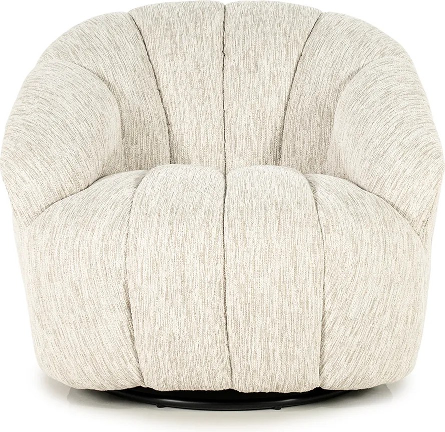 Schelpvormig Fauteuil Beige