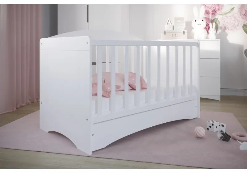Zuigeling Kinderbed Pola - Voor baby's Pasgeborenen 5059914028858 Children's Beds Home, Matras van schuim / kokos / boekweit 11 cm Children's Beds Hom