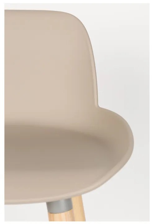 Zuiver Albert Kuip Extra Hoge Barkruk Taupe
