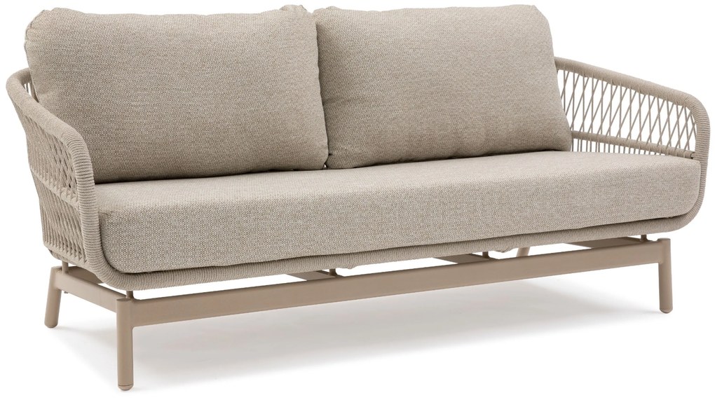 Stoel en Bank Loungeset 5 personen Aluminium/rope Taupe  Lifestyle Garden Furniture Cordoba