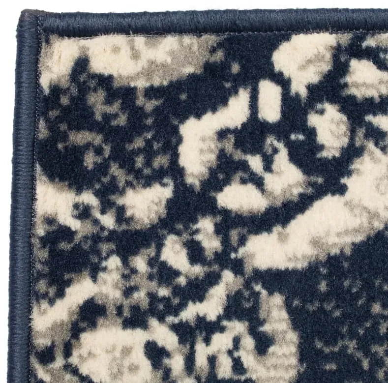 vidaXL Vloerkleed modern paisley ontwerp 120x170 cm beige/blauw