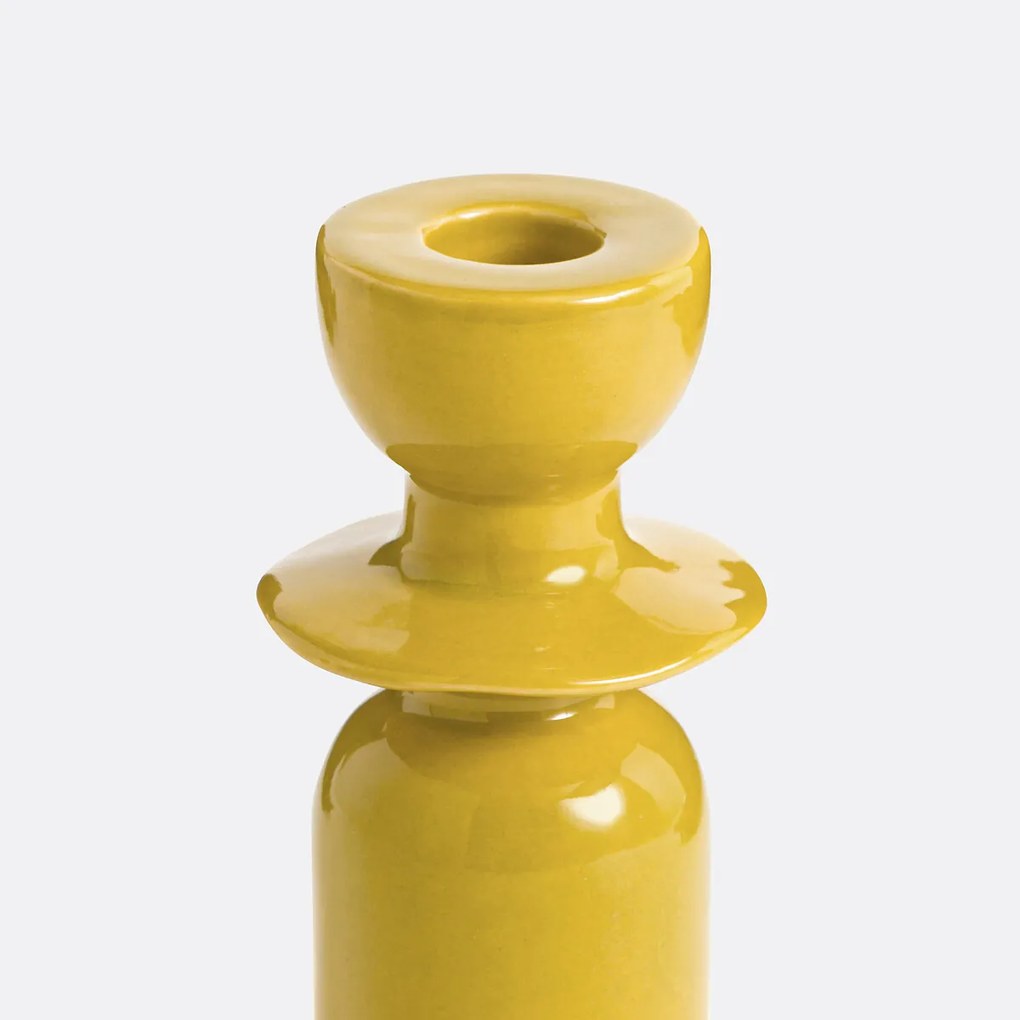 Keramische kandelaar H13,7 cm, Greta