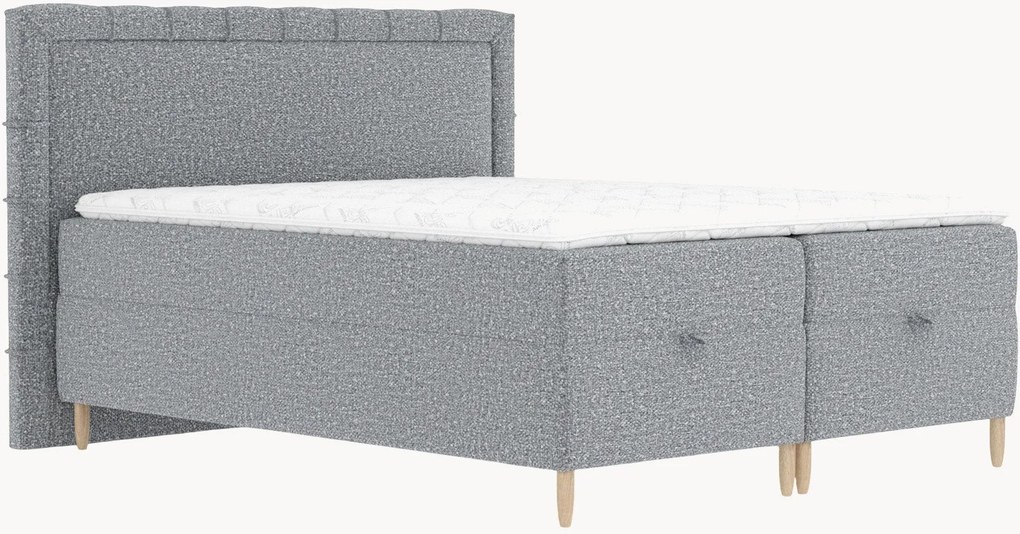 Handgemaakt bouclé divan bed Voyage met opbergruimte, H4