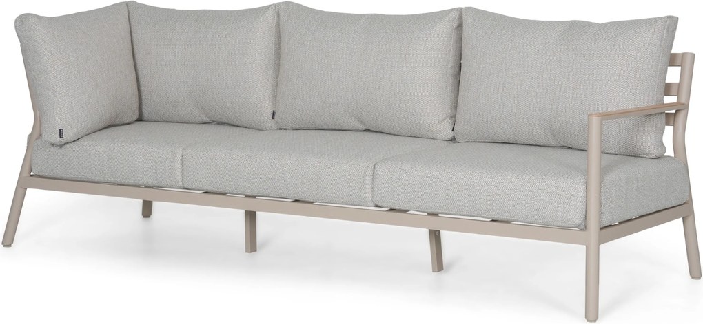 Hoek loungeset 6 personen Aluminium Taupe  Lifestyle Garden Furniture Verano