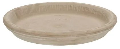 Bloempotschotel, terracotta, grijs,ø 25 cm