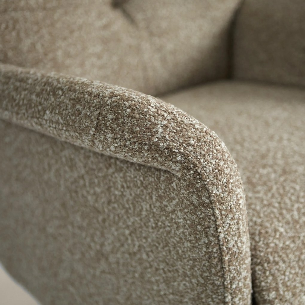 Relaxfauteuil Elektrisch Taupe Stof