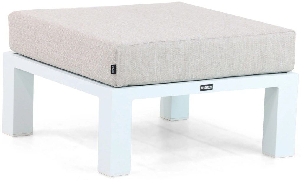 Hoek loungeset 5 personen Aluminium Wit Lifestyle Garden Furniture Luca