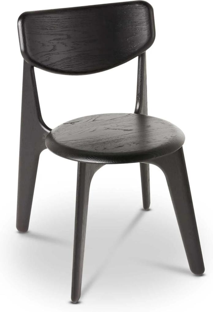 Tom Dixon Slab Side chair stoel zwart