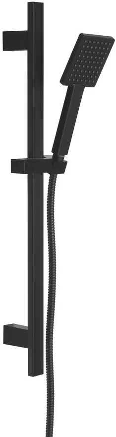 Sapho vierkante doucheset 70cm mat zwart