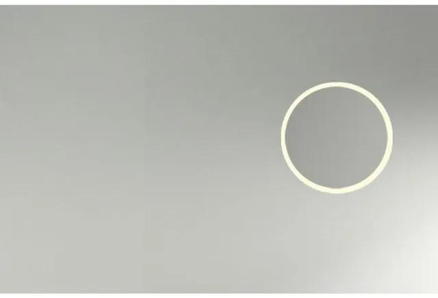 HR badmeubelen Jade Spiegel - 200x4x70cm - 200x70cm - LED-verlichting - rondom - touchsensor - 3 standen - spiegelverwarming - met scheerspiegel - zilver 75733363