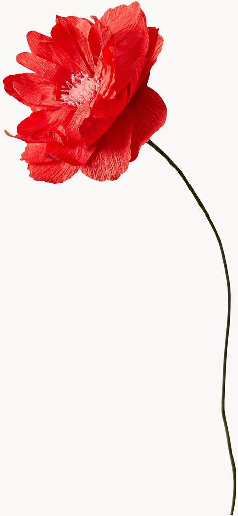 Handgemaakte kunstbloem Oriental Poppy