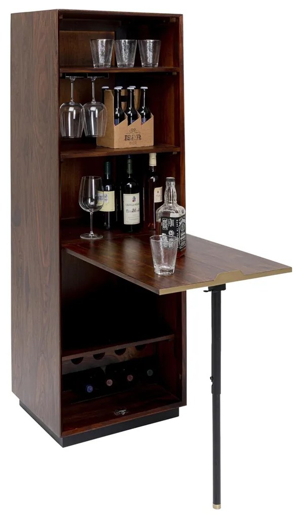 Kare Design Ravello Drankkast Met Uitklapbare Tafel - 54x108x163cm.