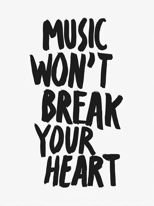 Music won't break your heart . Stan Walker