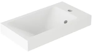 Adema Chaci meubelfontein - 40x22cm - glans wit SW1411210