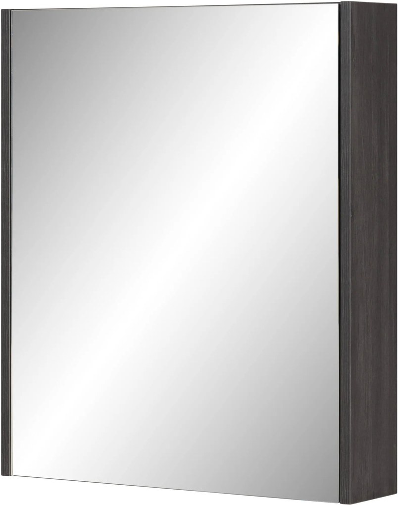 Saqu spiegelkast 60x14x70cm gebrand zwart
