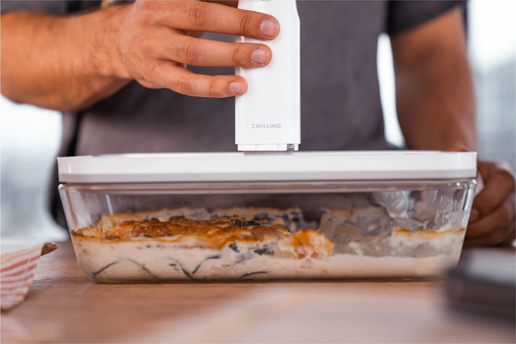 ZWILLING Fresh & Save Vacuüm gratinschotel, Glas, Grijs - Fresh & Save - ZWILLING