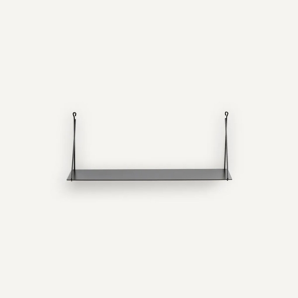 Wandrek in staal, L60 cm, Spirollo