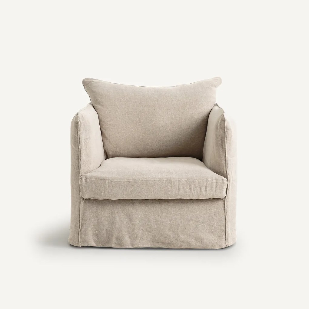 Fauteuil van gekreukt linnen, Neo Chiquito