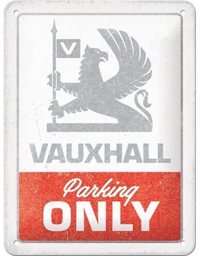 Metalen bord Vauxhall - Parking Only